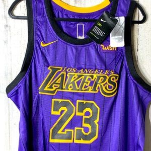 Lebron James-#23-LA Lakers -100%Stitched-NWT